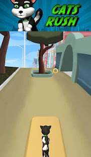 Cats Chase Tube Flee Figure Screenshots 4