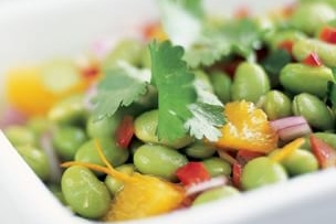 Edamame and Orange Salad
