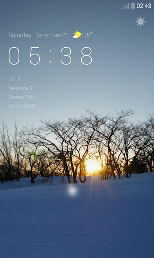 【免費個人化App】Winter'sTale DodolLocker Theme-APP點子