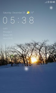 Free Winter'sTale DodolLocker Theme APK for Android