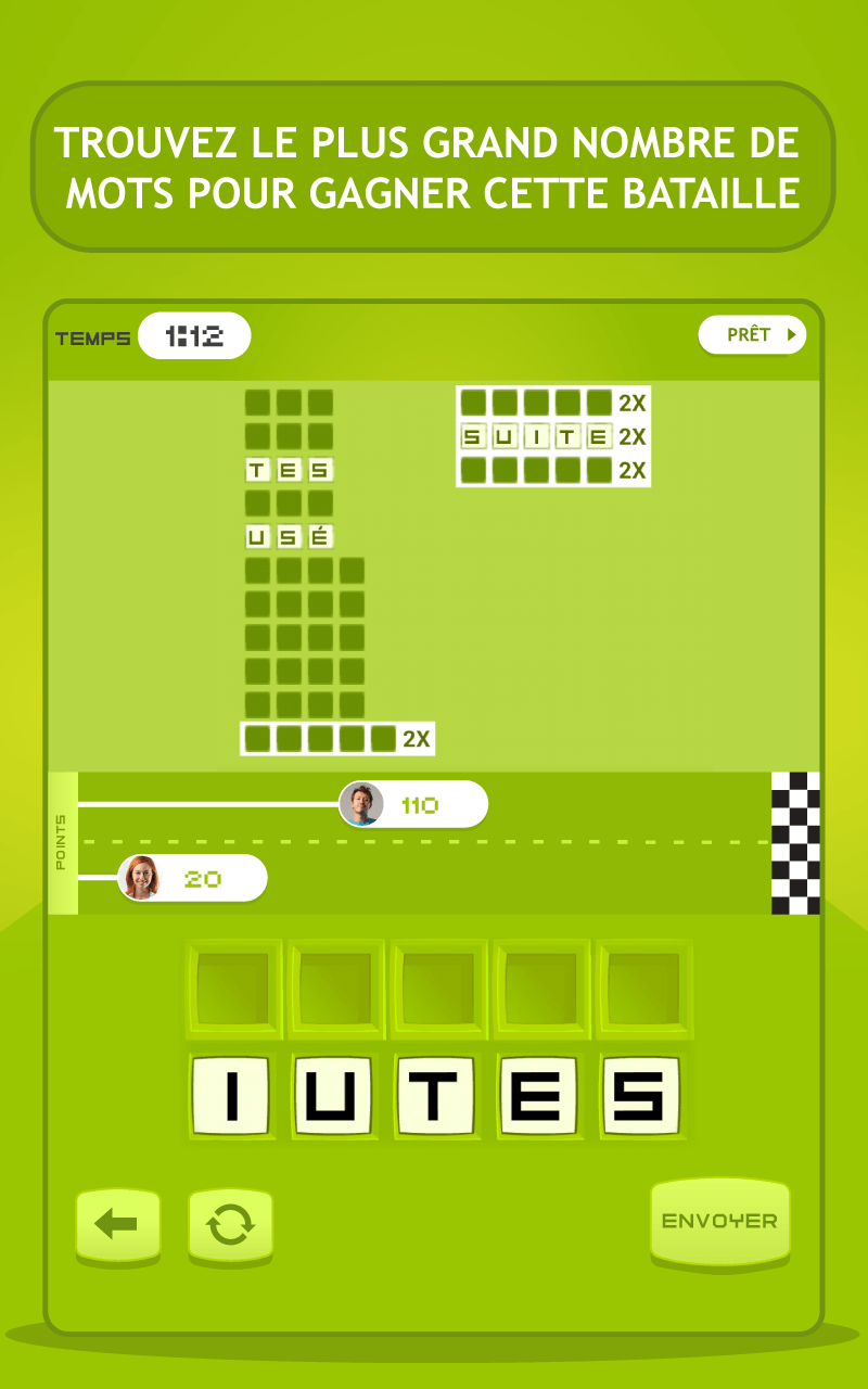 Android application Letroca Word Race screenshort