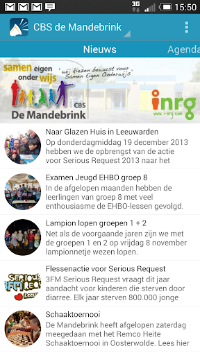 De Glazenschool school app