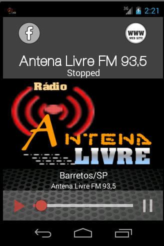 RÁDIO ANTENA LIVRE FM 93 5