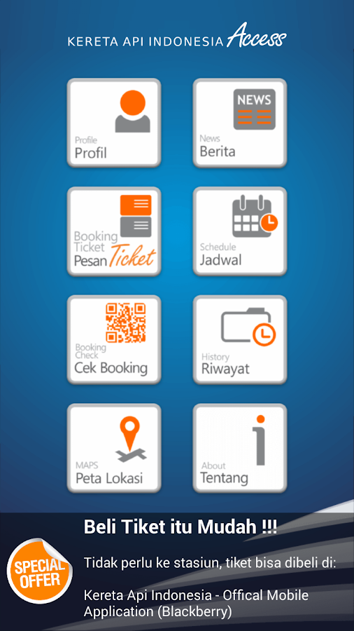    Kereta Api Indonesia Access- screenshot  