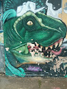 Grafite Cabeça De Dinossauro 