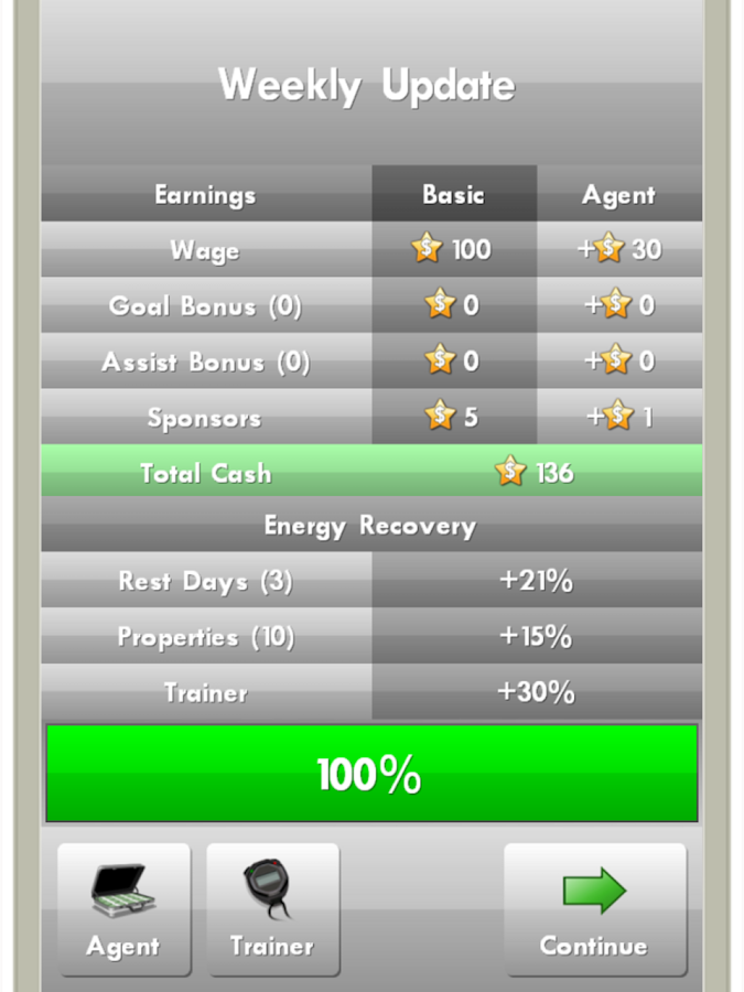   New Star Soccer – zrzut ekranu 