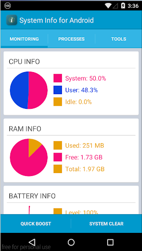 System Info for Android