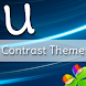 GO Launcher EX Contrast Theme