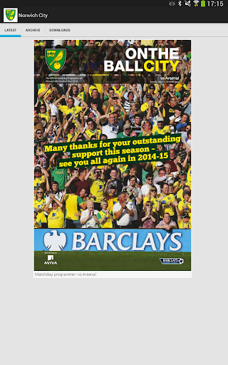 【免費運動App】Norwich FC Matchday Programmes-APP點子