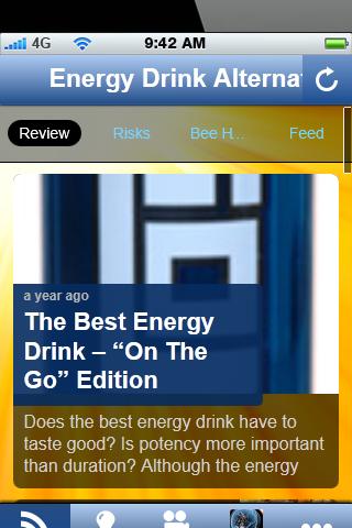 【免費健康App】Energy Drink Alternative.-APP點子