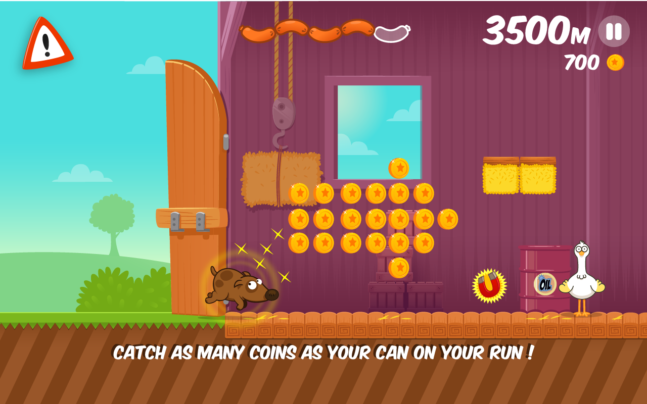 Игра Space Dog Run на Андроид