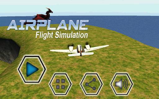 VR Airplane Flight Simulation