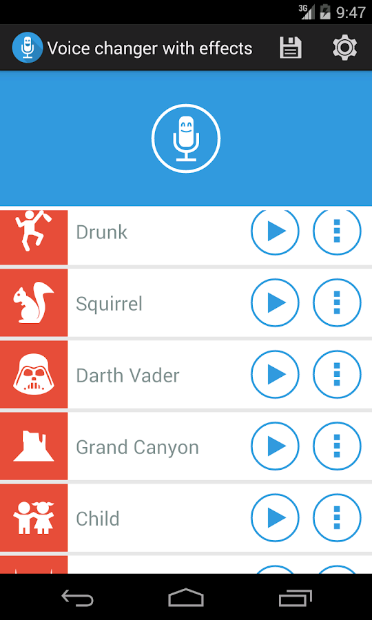 Voice changer with effects Android Apps on Google Play