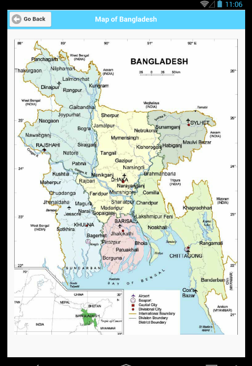 Bangladesh Map Image Hd
