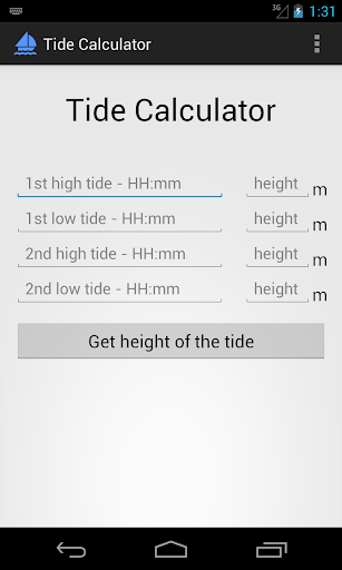 【免費天氣App】Tide Calculator-APP點子