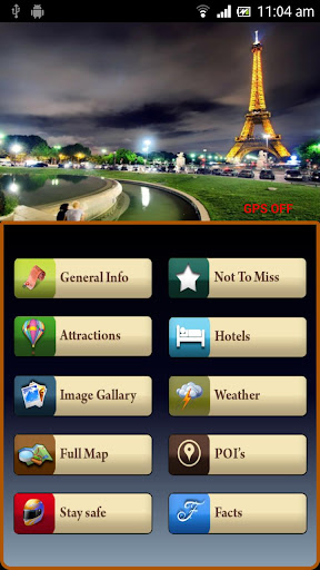 Paris Offline Map Travel Guide