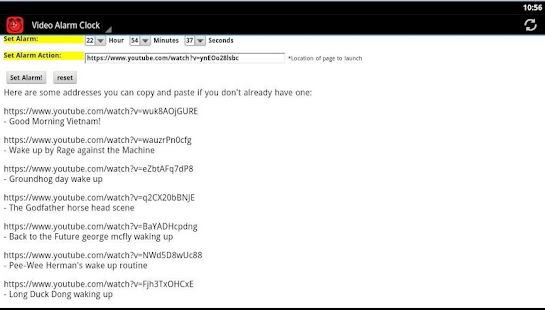 Video Alarm Clock Screenshots 3