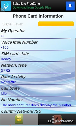 SIM Card Info IMEI and Phones