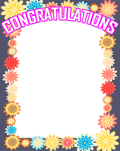 Congratulations Photo Frame