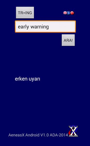 AeneasX EU Terms Dictionary