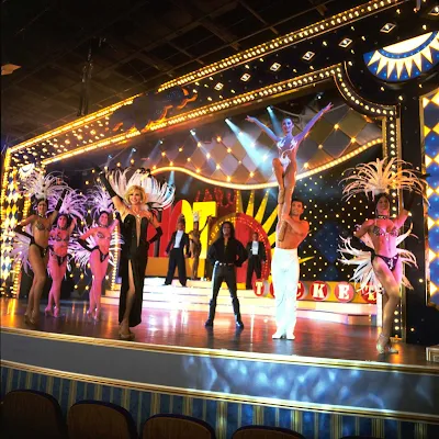 Nightlife on Aruba includes stage shows.