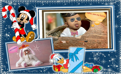 Cartoon Frame Collage HD