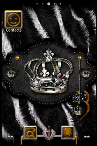 ADWTheme Crowned Zebra Screen 1