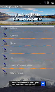 Osmanlıca Şiirler Screenshots 5