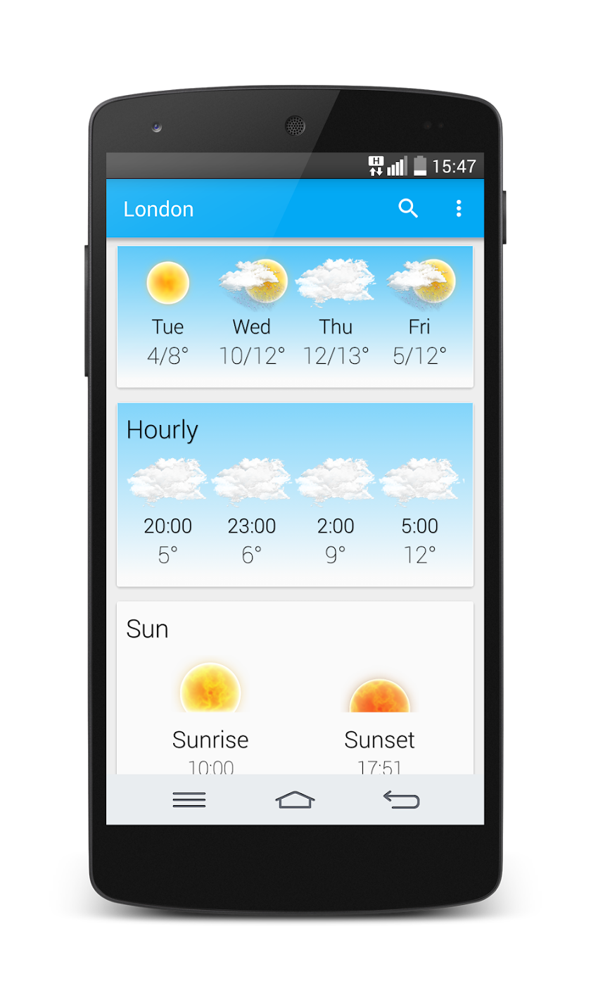 Weather Animated Widgets Screen 2