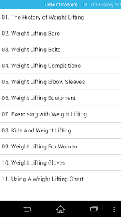 Audiobook - Weight Lifting - náhled