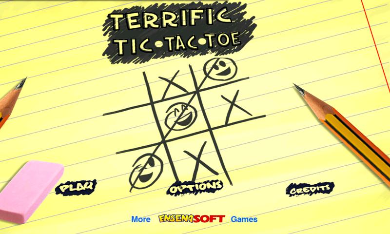 Terrific Tic Tac Toe HD Screen 1