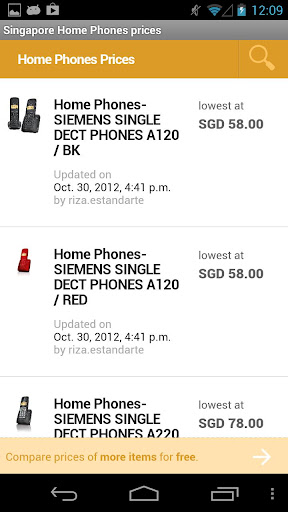 Singapore Home Phones prices