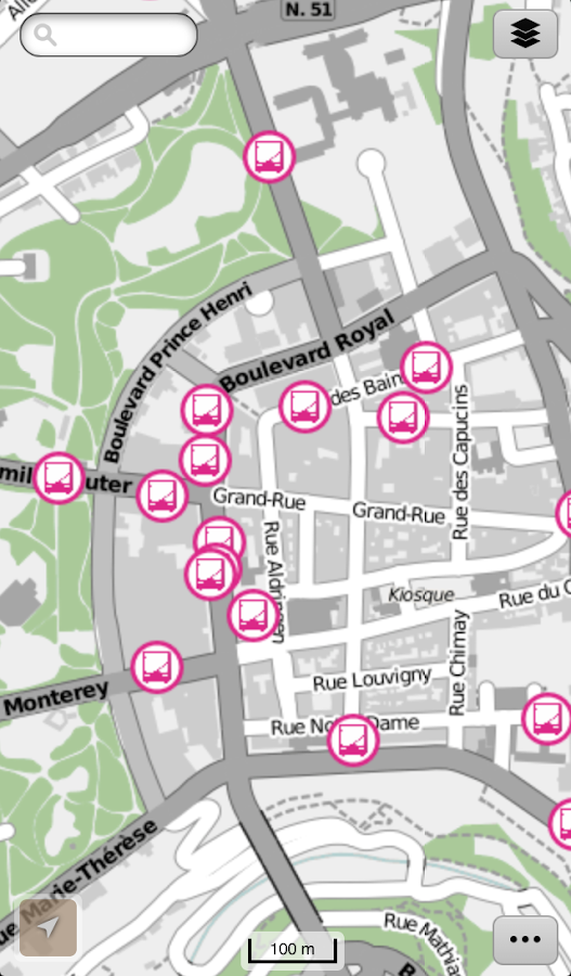   geoportail.lu – Capture d'écran 