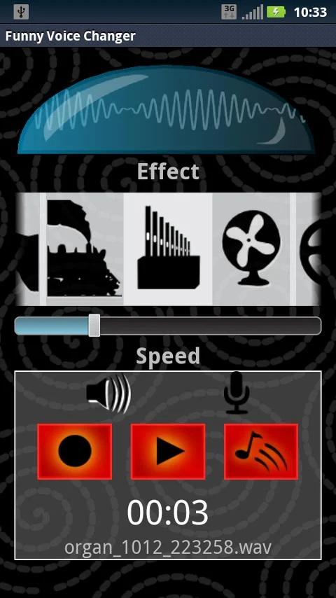 Divertido Voice Changer - screenshot