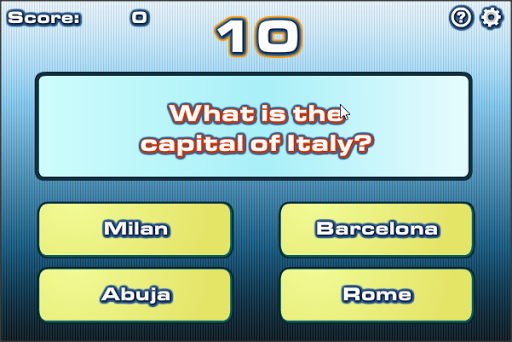 World Capitals Quiz