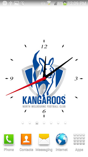 North Melbourne Analog Clock