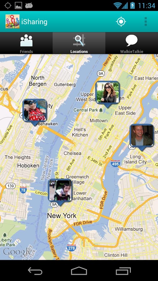 iSharing Family Locator Android Apps on Google Play