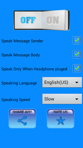SMS Text Speaker