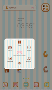 Free Download Cookies Alphabet theme APK for PC