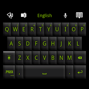 GO Keyboard Black Green Theme 1.0 Icon