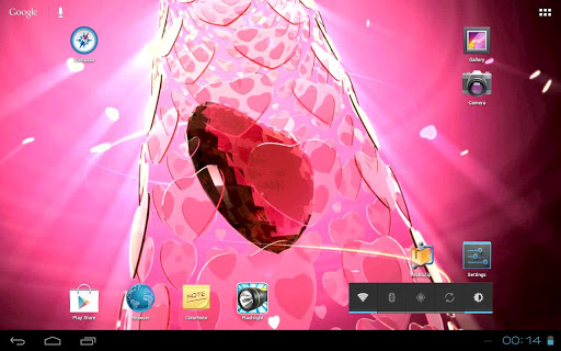 【免費個人化App】Valentine's Day Ruby Heart 3D-APP點子