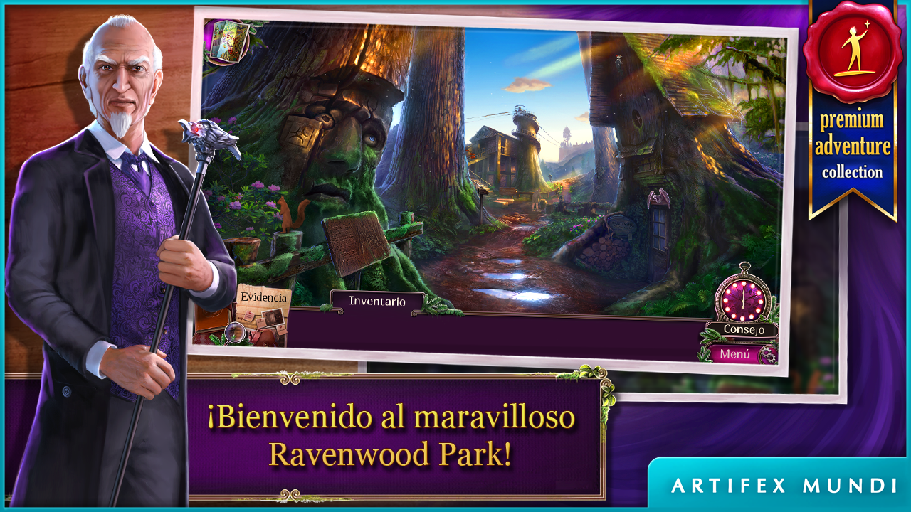 Android application Enigmatis 2: The Mists of Ravenwood (Full) screenshort