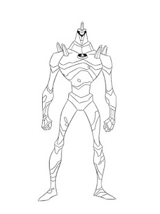 COLORING BOOK BEN10 OMNIVERSE