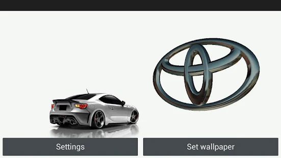 3D TOYOTA Logo HD LWP - screenshot thumbnail