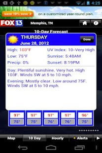 FOX13 Radar Screenshots 2