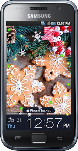 Christmas Cookies HD LWP