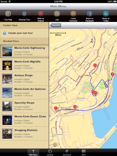 【免費旅遊App】Monte-Carlo Map and Walks-APP點子