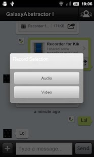Recorder for Kik