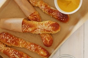 German Soft Pretzel Sticks