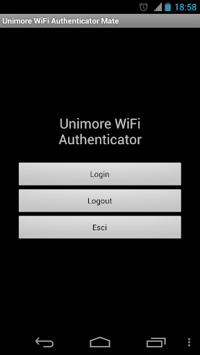 Unimore WiFi Authenticator